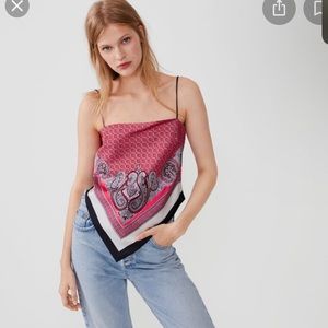 Zara bandana top - XS-S handkerchief top